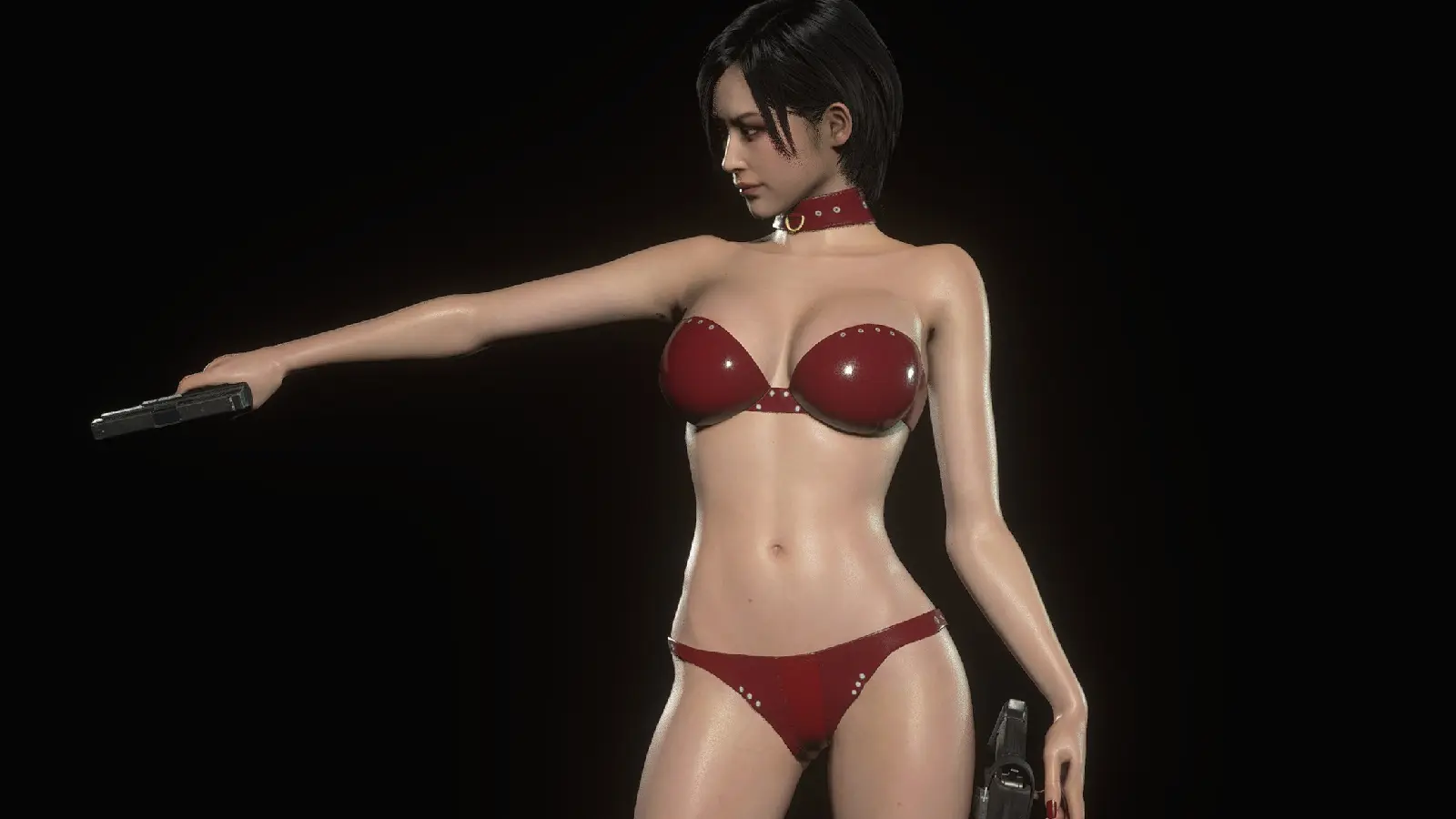 Mod Resident Evil 4 Remake – “Hell in a red bikini with physics of breasts and buttocks”