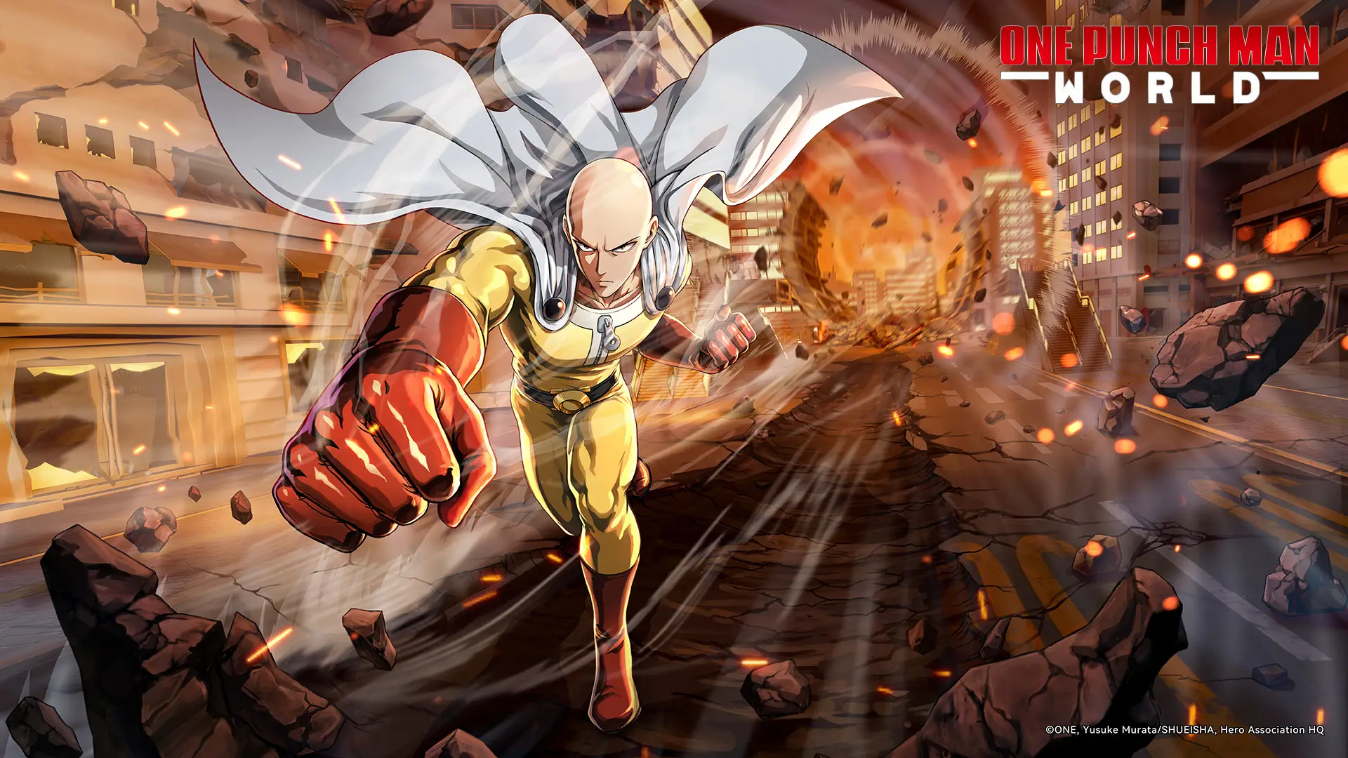 The trailer for the new free One-Punch Man game has been released